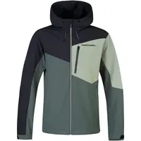 Hannah MONTY Pánska softshellová bunda, tmavo zelená, veľkosť