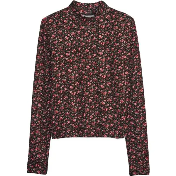 GAP LS MOCKNECK Dievčenské tričko, hnedá, veľkosť