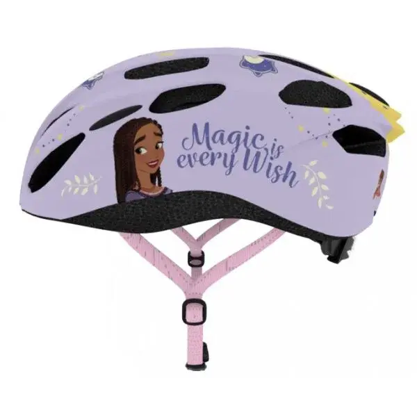 Disney WISH Detská prilba na bicykel, fialová, veľkosť