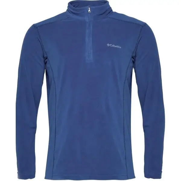 Columbia KLAMATH RANGE II HALF ZIP Pánska outdoorová mikina, modrá, veľkosť