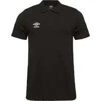 Umbro PIQUE POLO TEE Pánske polo tričko, čierna, veľkosť