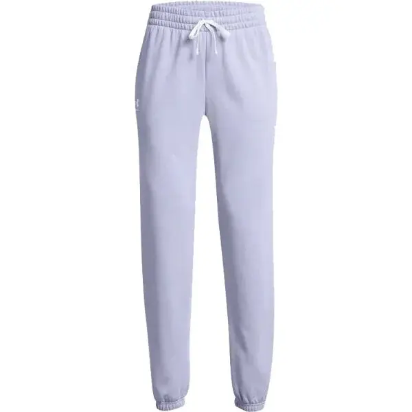 Under Armour RIVAL TERRY Dámske tepláky, svetlomodrá, veľkosť S