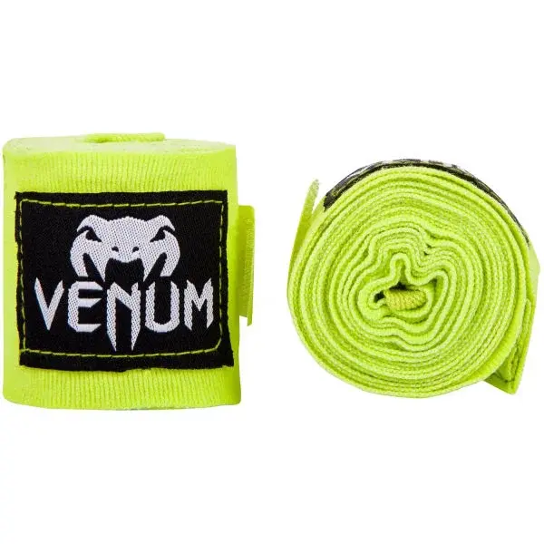 Venum KONTACT HANDWRAPS 4M Bandáže, svetlo zelená, veľkosť