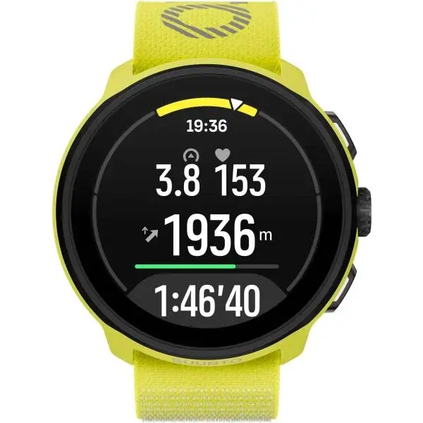 Suunto RUN Multišportové hodinky, svetlo zelená, veľkosť