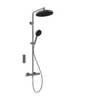 Ideal Standard Ceratherm T125+ - Sprchový set s termostatom, priemer 30 cm, 3 prúdy, magnetic grey A7689A5