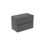 Ideal Standard Finesse - Umývadlová skrinka, 80x44x56 cm, 2 zásuvky, matný antracit E3423Y2