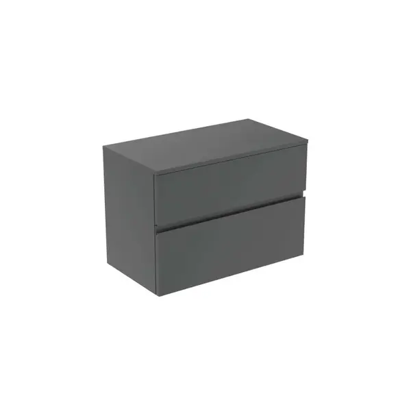 Ideal Standard Finesse - Umývadlová skrinka, 80x44x56 cm, 2 zásuvky, matný antracit E3423Y2