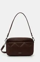 Kabelka Calvin Klein vínová barva, K60K612907