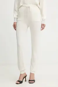 Teplákové kalhoty s příměsí kašmíru Guess MAGGIE