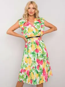 Dress-DHJ-SK-13198-1.75-white-pink