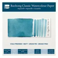 Akvarelový blok Baohong Classic 26x26cm cold pressed 300g