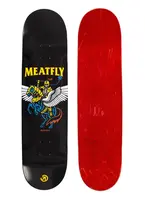 Meatfly skateboardová deska Mace High A - Black | Černá | Velikost skate 7,9"
