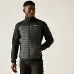 Pánská hybridní bunda regatta ceden šedá/černá xl