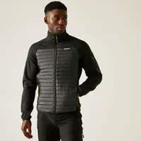 Pánská hybridní bunda regatta ceden šedá/černá xl