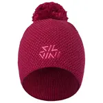 Unisex pletená čepice silvini airoso fialová xxs/xs