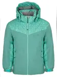 Dívčí lyžařská bunda kilpi jenova-jg tmavě zelená 86