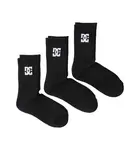 Dc shoes pánské ponožky SPP DC Crew 3PK Black | Černá | Velikost One Size