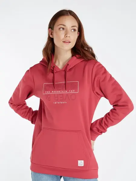 Dámská mikina protest twig červená 34