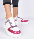 Gemre Pink women's sneakers with thick soles Dolla