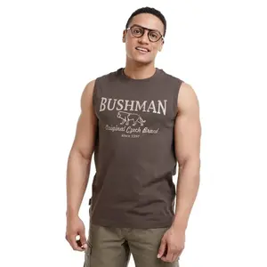 Bushman tílko Mut tmavě hnědé M