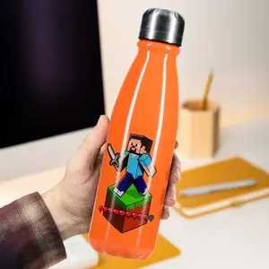 Minecraft láhev nerez 600 ml