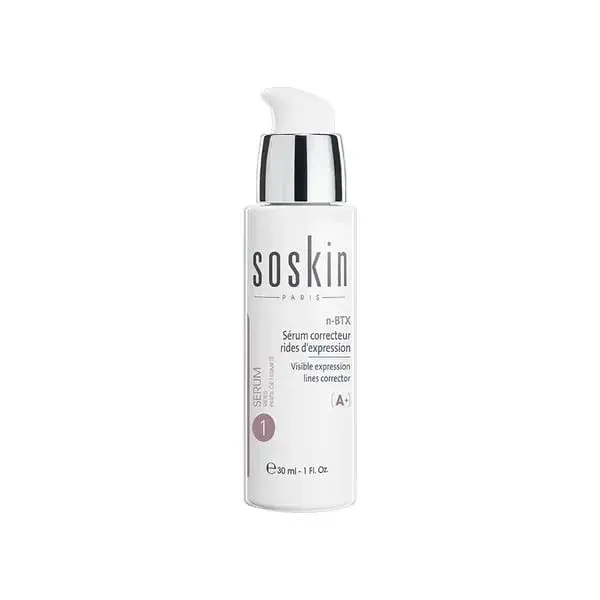 Soskin Paris Pleťový gel na mimické vrásky s n-BTX (Visible Expression Lines Corrector) 30 ml