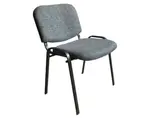 Konferenčná stolička Zuza, dymovo šedá tkanina%