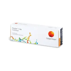 Denné Proclear 1 Day Multifokálne (30 šošoviek) Dioptrie: -2.25, Zakrivenie: 8.7, Adícia: MF, ID:282444