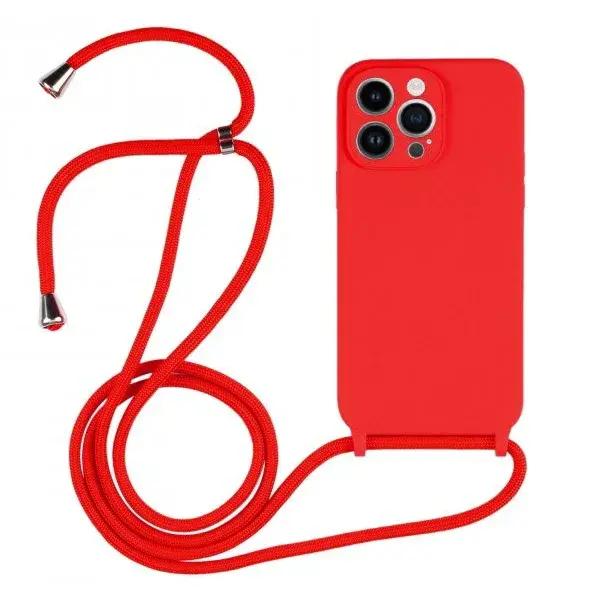 Pouzdro Strap Case pro iPhone 13 Red