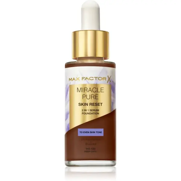 Max Factor Miracle Pure Skin Reset pečující make-up odstín 110-120 Deep Cool 30 ml