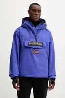 Bunda Napapijri Rainforest Next modrá barva, zimní, NP0A4IB9B3B1