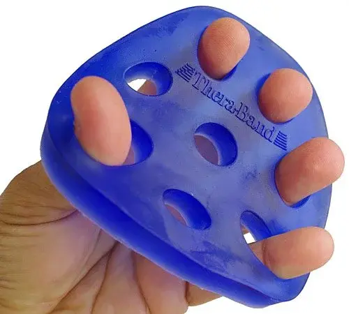 Thera-Band Hand Xtrainer - posilovač prstů a dlaně, modrý