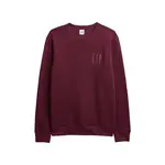 GAP V-LW DB FLEECE Pánska mikina, vínová, veľkosť