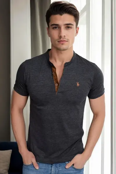 T9560 DEWBERRY T-SHIRT-ANTHRACITE