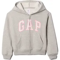 GAP V-BAS HERITAGE FZ Dievčenská mikina, sivá, veľkosť