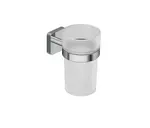 Kludi Vela S - Držák kartáčků a pasty, sklo/chrom 2597505