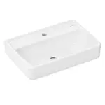 Hansgrohe Xanuia Q - Umyvadlo 55x37 cm, bez přepadu, otvor pro baterii, bílá 60211450