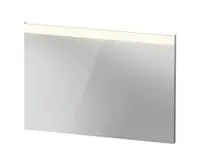 Duravit - Zrcadlo s LED osvětlením, 100x70 cm, matná bílá LM7847000000000