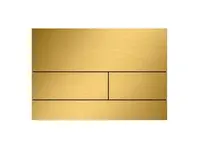 Tece TECEsquare - Ovládání splachování, kartáčované zlato 9240847