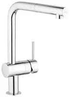 Grohe Minta - Dřezová baterie s výsuvnou koncovkou, chrom 32168000