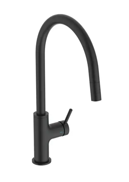 Ideal Standard Ceraline Nuovo - Dřezová baterie s výsuvnou koncovkou, hedvábná černá BE268XG