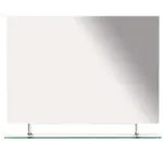 Sapho Wega - Zrcadlo 90x80 cm, s policí 60092-9