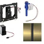 Geberit Splachovací systémy - Splachování pisoárů s elektronickým ovládáním, napájení ze sítě, krycí deska typ 50, mosaz 116.026.QF.1