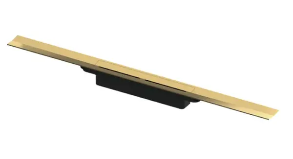 Tece TECEdrainprofile - Sprchový žlab 100 cm, lesklá optická zlatá 671012