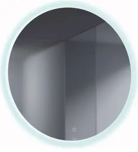 Kludi Luma - Zrcadlo s LED osvětlením a vyhříváním, 100x100 cm, dotykový senzor 17SP0300