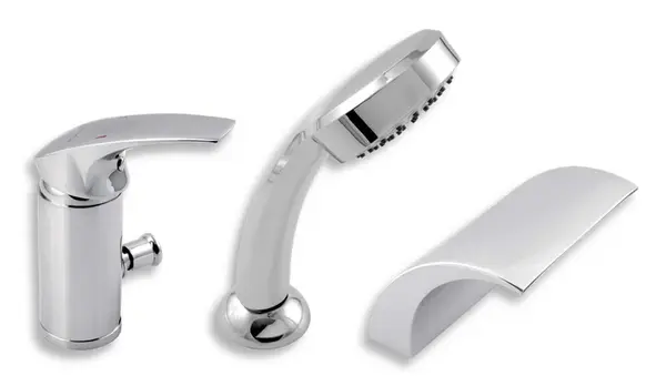 Novaservis Metalia 57 - Vanová 3-otvorová baterie, chrom 57047,0