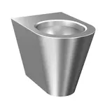 Sanela Nerezová WC - Nerezové stojící WC, antivandal SLWN 05