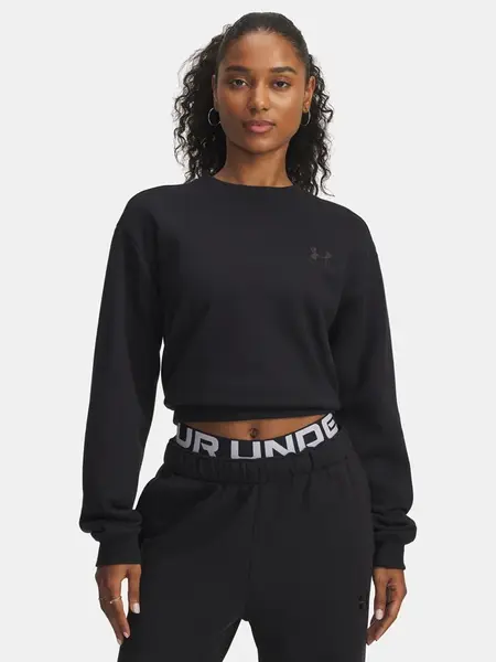 Dámská mikina Under Armour UA Icon Vida Flc Crew-BLK - Dámské
