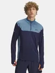 Pánské tričko Under Armour UA Tech Utility 1/4 Zip-BLU - Pánské