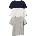 GAP V-BF SS SLD T 3PK Chlapecké tričko, bílá, velikost 5Y